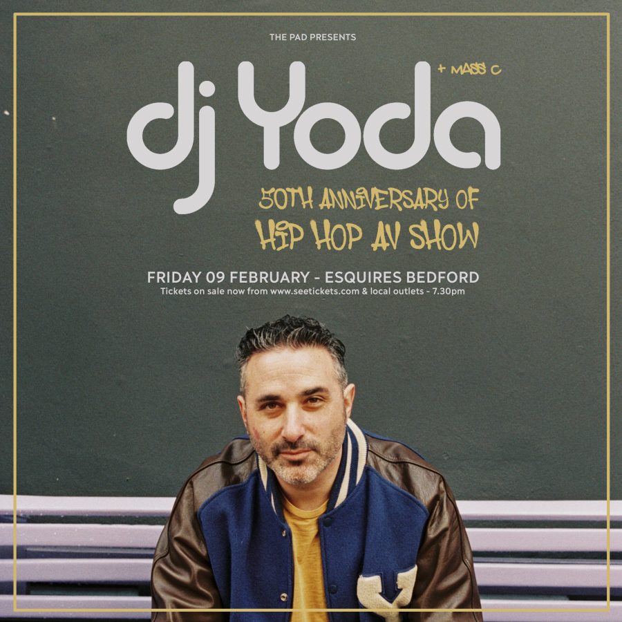 DJ YODA 50 YEARS OF HIP HOP AUDIO VISUAL SHOW