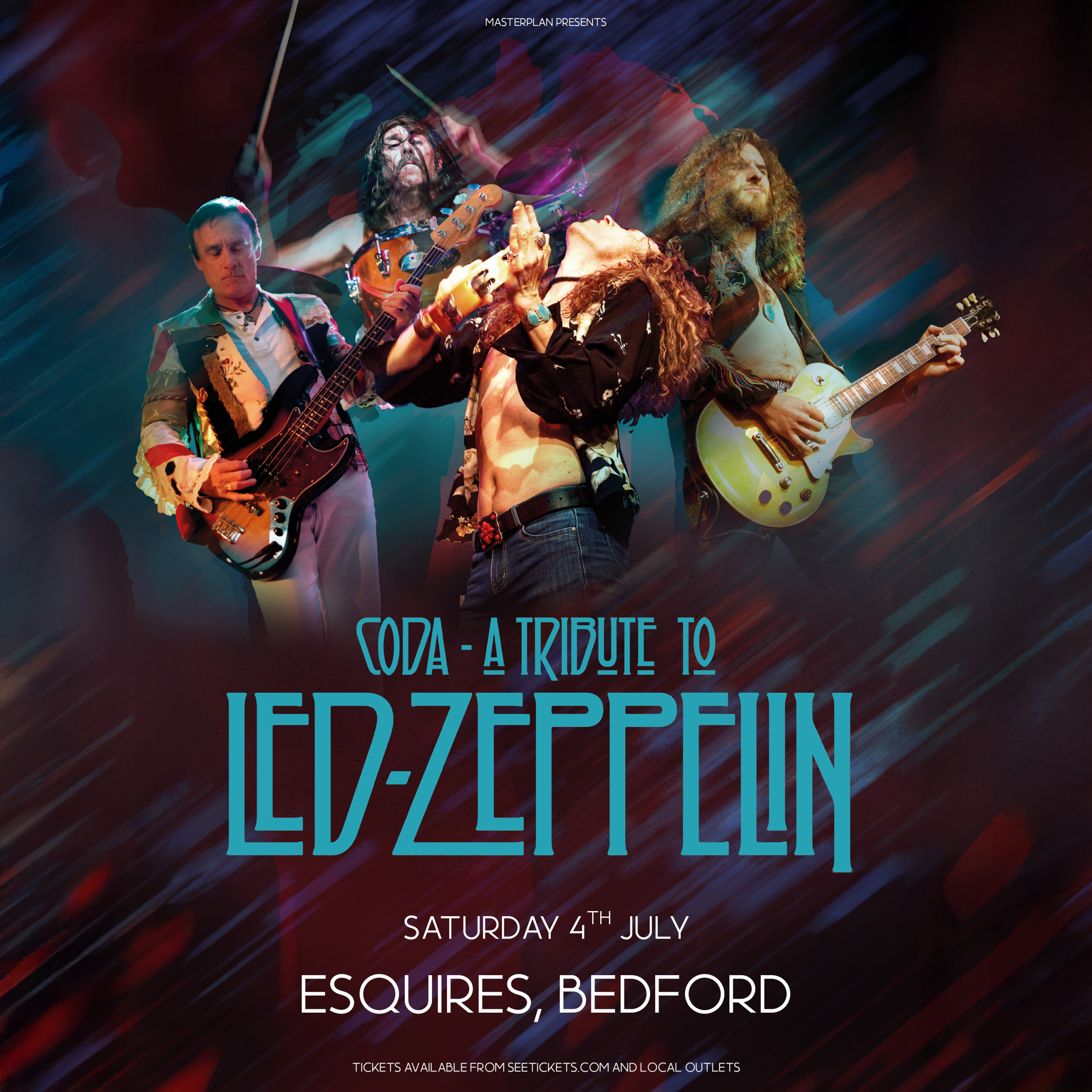 CODA - a Tribute to Led Zeppelin – Sat 4th July, Bedford Esquires