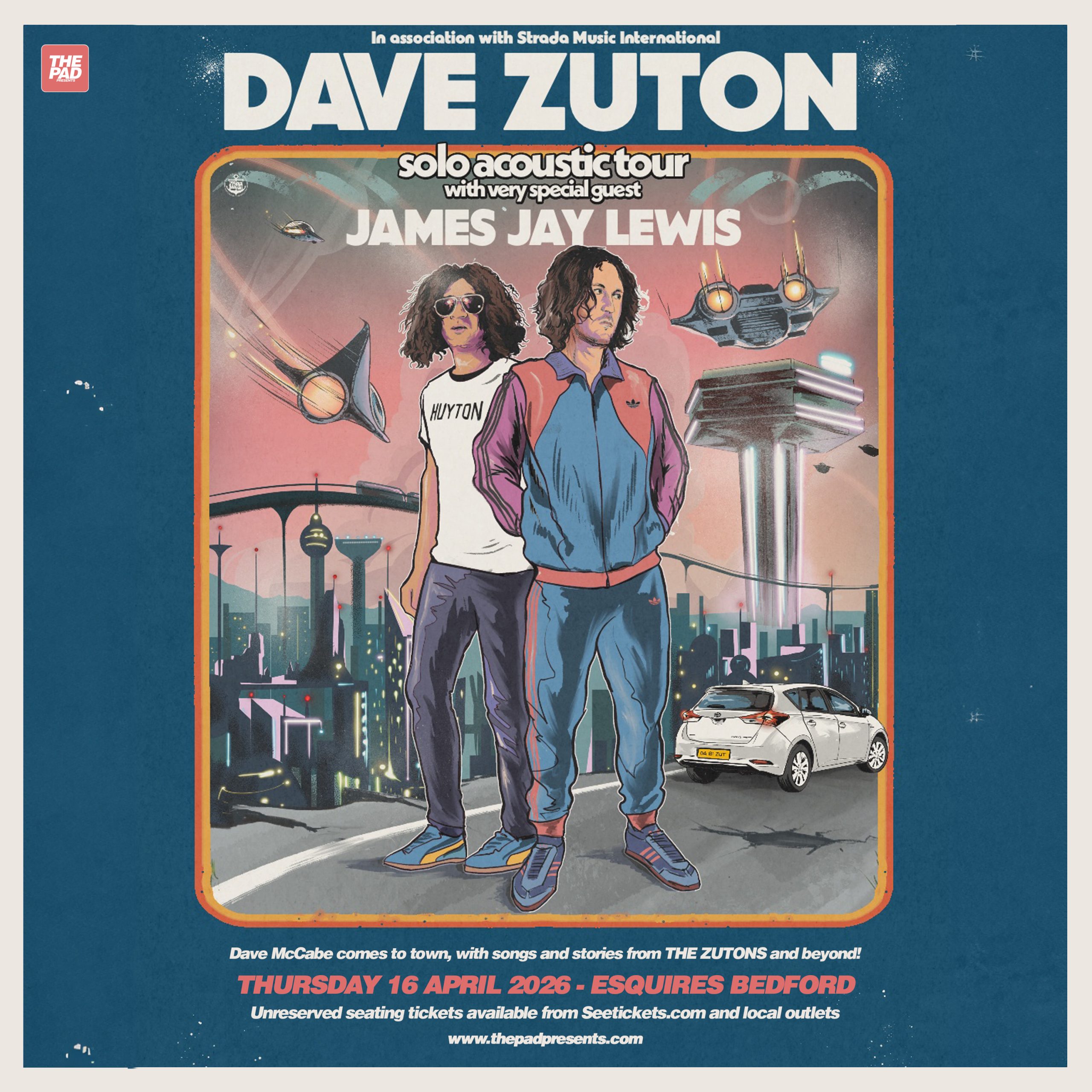 Dave McCabe (The Zutons) + James Jay Lewis