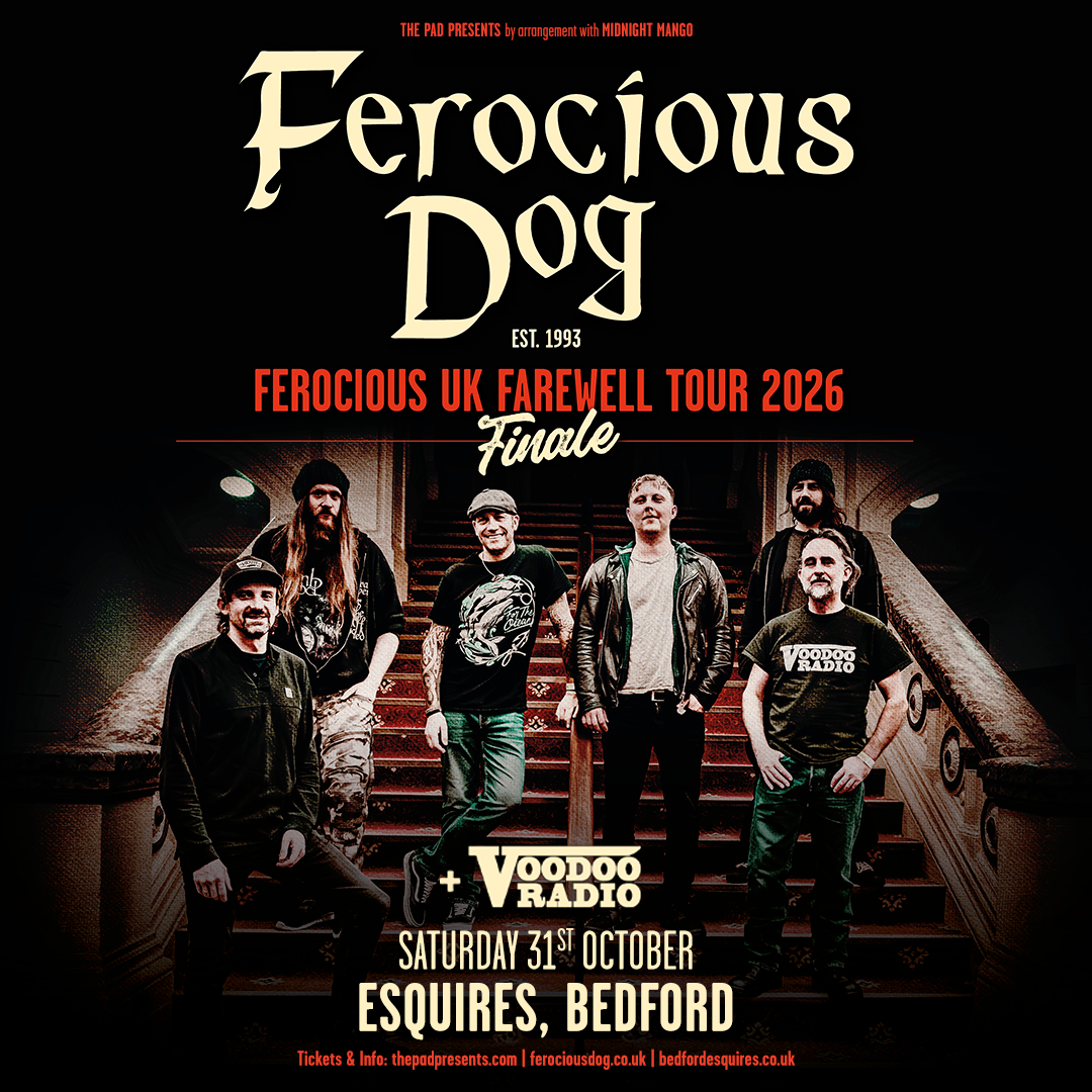 *SOLD OUT* Ferocious Dog + Voodoo Radio - 2026 - Finale